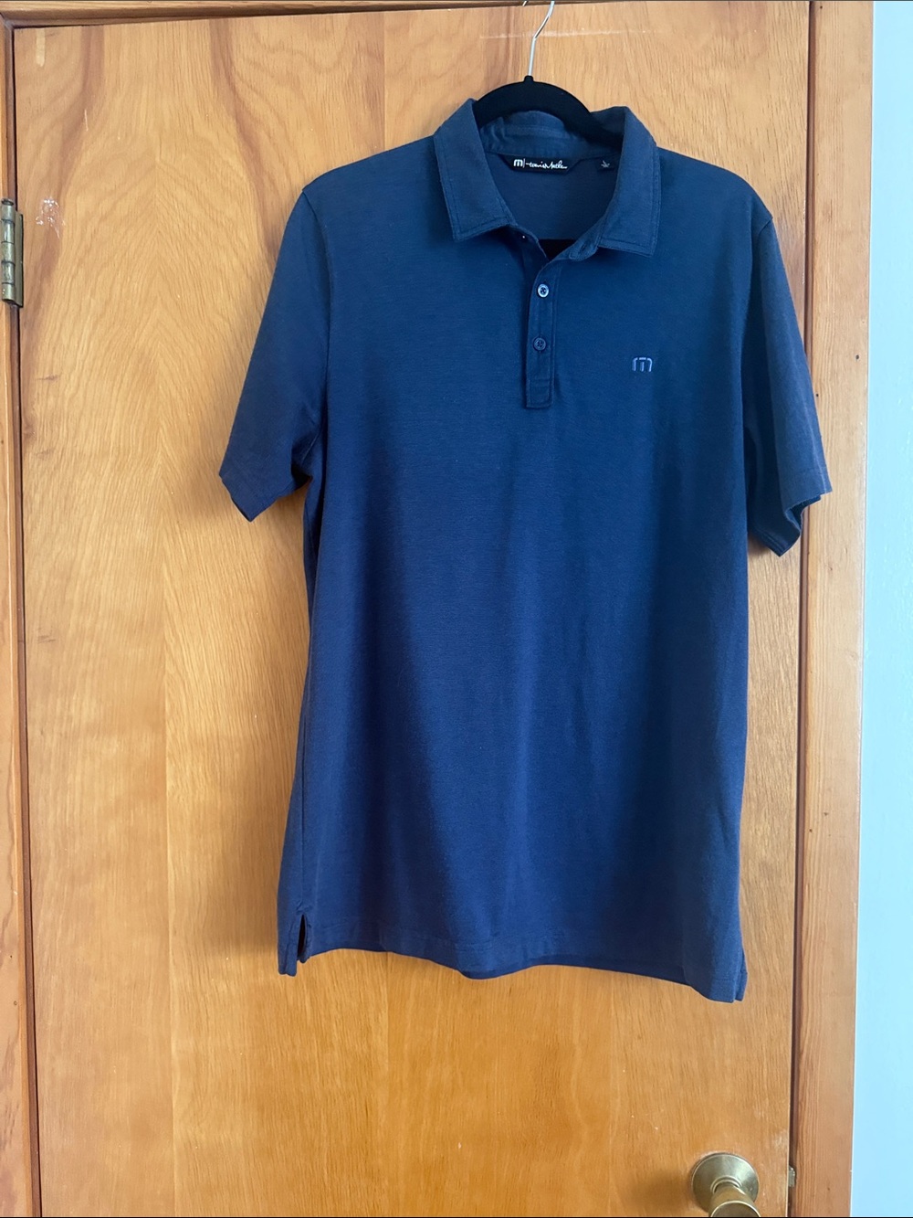 Travis Mathew Men's Navy Polo Shirt - Mixte Casual Comfort